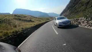 Pen-y-Pass - Snowdonia on a Harley Davidson