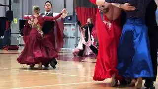 MIT Open Ballroom Dance Competition 2019 | Silver Standard Waltz | Round 1