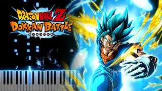 LR AGL Vegito Blue Transformation Active Skill OST - DBZ Dokkan Battle Piano Tutorial