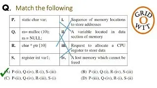 3 - GATE CS 2017 Solution paper-2