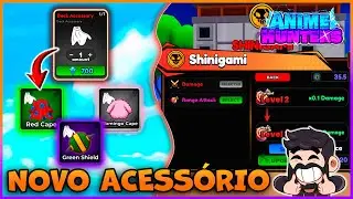 NOVO EQUIPAMENTO E UPGRADE DE DANO NO ANIME HUNTERS