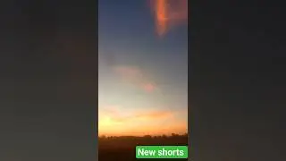 आज का Sky Color देखो&hellip; एकदम Cinematic! 🎬🔥|shorts|YouTube shorts|Sunset| #shortsvideos #nature #flower