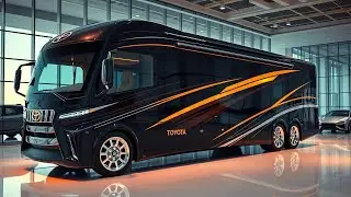Modren Toyota motorhome,Toyota RV,luxury camper van.The Future of Road Trips!