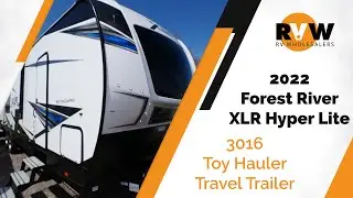 Обзор туристического прицепа XLR Hyper Lite 3016 Toy Hauler 2022 года
