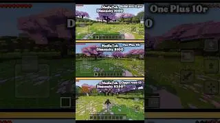 Dimensity battle ( minecraft pe vibrant visuals testing) #minecraft #shaders #shorts #viral #mcpe