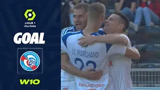 Goal K&eacute;vin GAMEIRO (7' - RCSA) ANGERS SCO - RC STRASBOURG ALSACE (2-3) 22/23