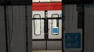 The LRT Train Doors Opening at Outside #Shorts