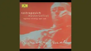 Schumann: Cello Concerto in A Minor, Op. 129: I. Nicht zu schnell &ndash;