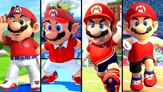 Evolution of Mario in Switch Sports Games (2017-2022)