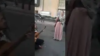 Russian girls sing Hindi songs at Dubai Streets #dubai #shorts
