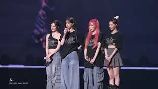 [4K] AESPA 에스파 :: 콘서트 소감TALK :: fancam PARALLEL LINE - ENCORE 250315