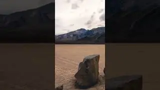 There is a place in California where stones move automatically and marks can be seen behind them.