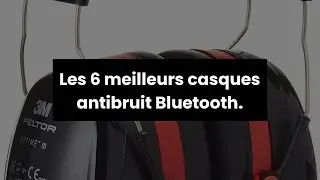 【Casque antibruit bluetooth】Les 6 meilleurs casques antibruit Bluetooth. 🙂