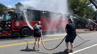 Mount Bethel Volunteer Fire Company No. 1 Rescue 61 Spray Down 08/19/2023