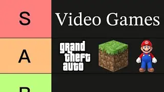 Video Game Tier List