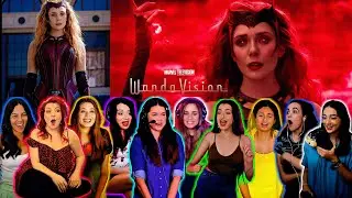 MCU Fans React To WANDA BECOME THE SCARLET WITCH EPIC SCENE | WandaVision Ep 9 Reaction Compilation 