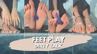 Daily Vlog | Beautiful girl | Feet play | Dirty Talk