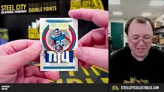 2023 Panini National Treasures Football Hobby Box Random Serial # Group Break #10 - Steve