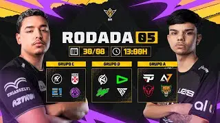 🚨 FFWS BR | SPLIT 2 🏆 RODADA 5 - GRUPOS C, D e A  | FREE FIRE AO VIVO🚨 #freefire