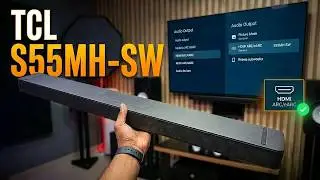 Sound testing & Unboxing TCL S55H-SW Soundbar.