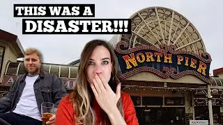 DAY OUT in BLACKPOOL- Arcades, Bars and Chips! | It was *DRAMATIC* 😂😂