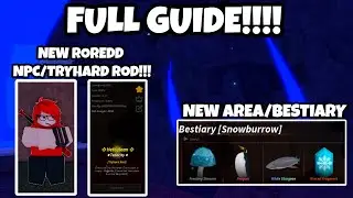 FULL GUIDE On The NEW TRYHARD ROD QUEST NPC UPDATE In FISCH...