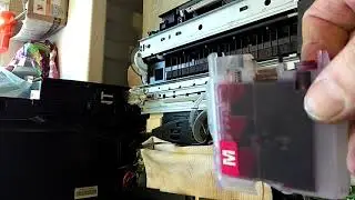 Brother MFC-315W_Прокачка чернил из сервисного меню