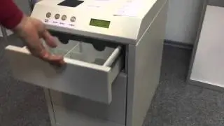 Time delay cash deposit box