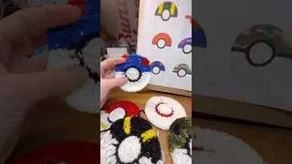 Pok&eacute;mon Pok&eacute;ball crochet #pok&eacute;mon #crochet