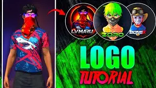 @bonex4_ff & @zoroffxx Jaisa Gaming Logo Kaise Banaye 😱 | Free Fire Character Logo Full Tutorial