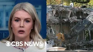 White House takes questions about Trump's East Wing demolition for ballroom