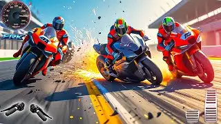 Extreme Bike Action Bike Racing Pro Gameplay | Realistic Motorcycle Physics