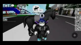 Playing Brookhaven Roblox FS ARMY blade