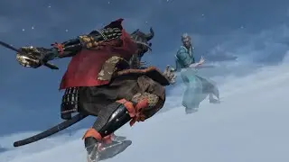 General Tenzen Yamauchi vs Ashina Elite Jinsuke Saze | Sekiro Boss vs Boss