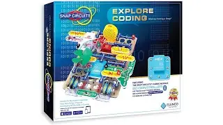 Snap Circuits Explore Coding, STEM Building Toy for Ages 8 to 108, Amazon Exclusive Toys #short