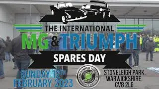 MG and Triumph Spares Day February 2023