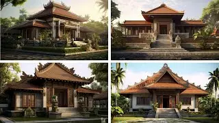 The Latest Collection of Javanese Architectural Style House Design Ideas