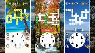 Wordscapes MASTER Levels 96369 to 96416 | Three 16 Levels Side by Side | Playing Midweek Tournament