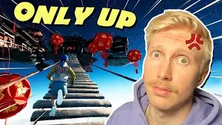 Video LOPPUU, kun LÄPÄSEN tän PELIN! 😂 (tavallaan..) | Only Up Suomi