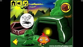 Game Ch&uacute; Khỉ Buồn 618   S&acirc;u V&agrave;ng