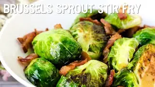 Brussels Sprout Stir Fry