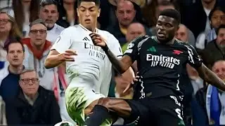 Arsenal Thomas Partey Skills and crazy tackles.