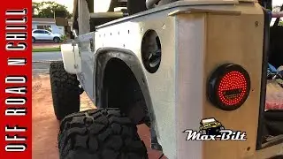 How to intall Max Bilt Round Tail Lamps on a Wrangler JK - Road to Round Tail Lamps EP. 2 Max Bilt