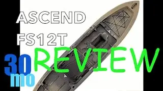 KAYAK FISHING - KAYAK REVIEW ASCEND FS12T