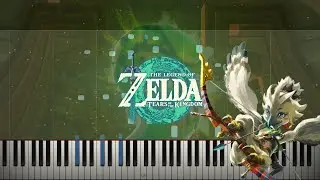 Tulin, Sage of Wind ~ The Legend of Zelda: Tears of the Kingdom / Piano (Synthesia)