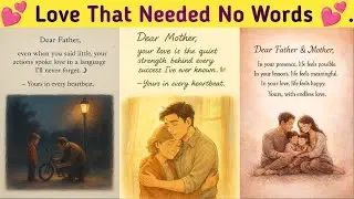 Love That Needed No Words ❤️ | Heartfelt Father & Mother Quotes | Family Emotions
