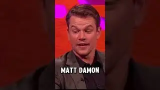 Matt Damon gets ROASTED to his face #shorts