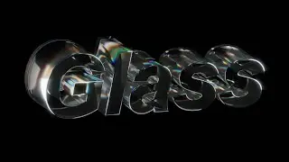Blender 3.6 Chinese tutorial :Create Glass Dispersion Text Animation. 建立玻璃商标光散动画中文教程