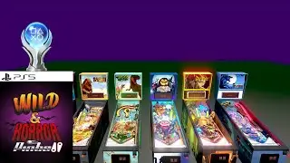 Wild & Horror Pinball 100% Trophy Playthrough | PlayStation 5