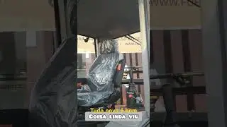 Retroescavadeira Forza BR tudo novo &eacute; bom.